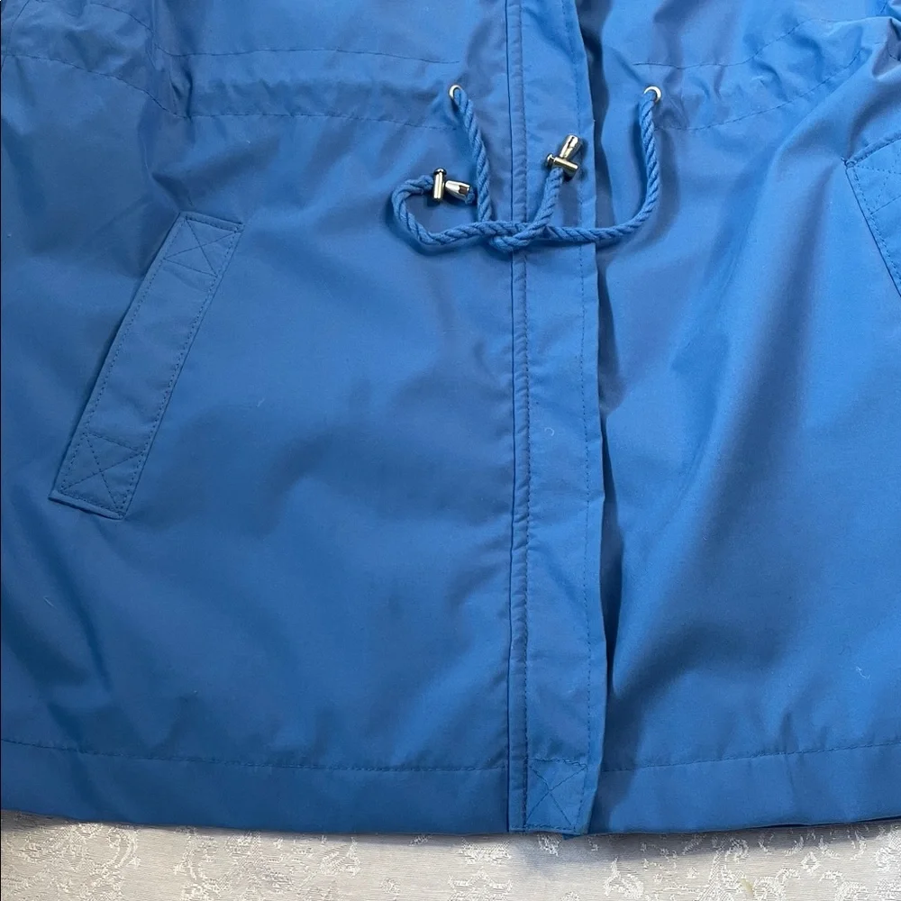 Lands' End Women's Utility Jacket in Vibrant Blue.  Size M. - Picture 4 of 7